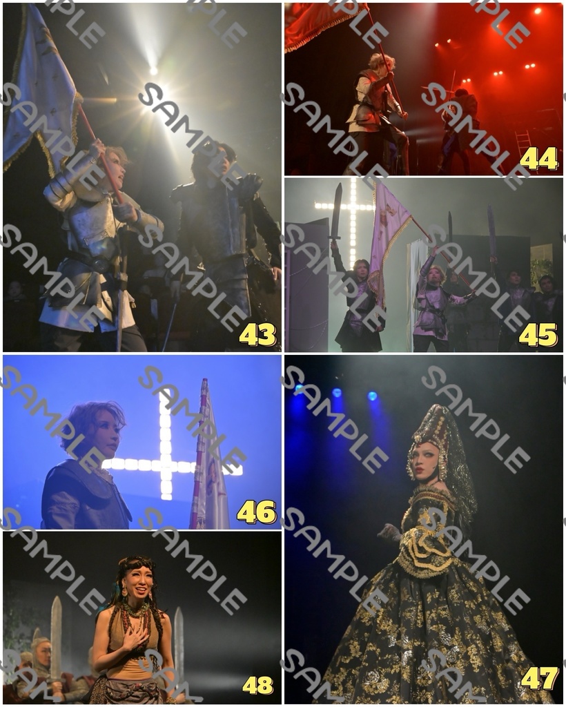 『ジャンヌダルク』ステージ写真 2L 版