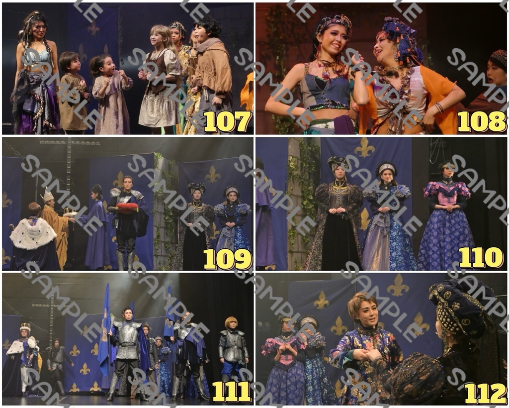 『ジャンヌダルク』ステージ写真 2L 版