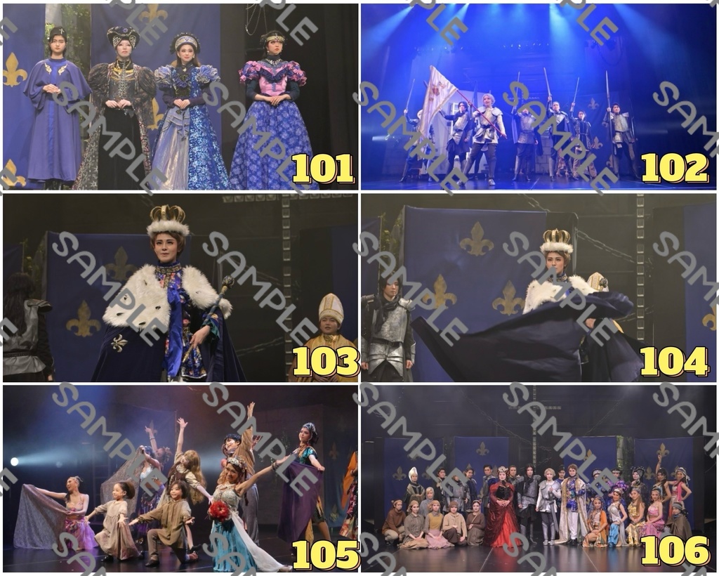 『ジャンヌダルク』ステージ写真 2L 版