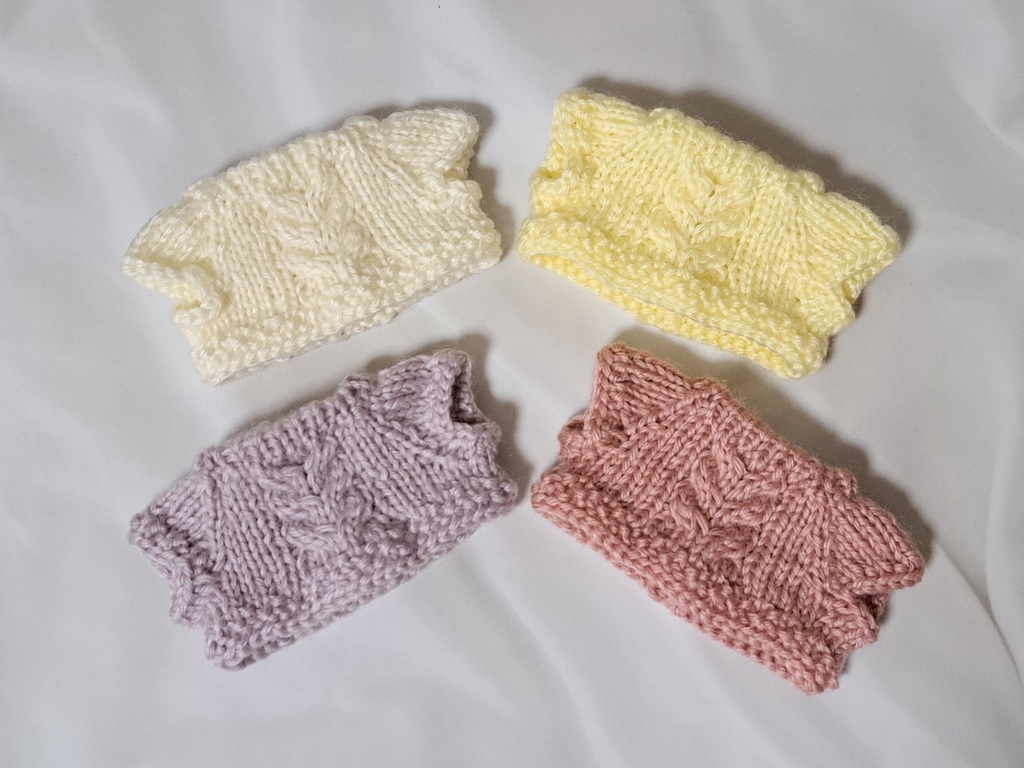 よりぬいミニ用 アラン模様のセーター