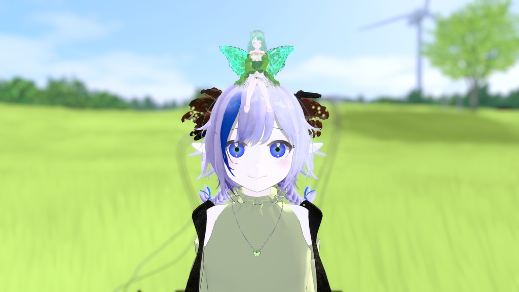 【無料】ラピスアイ【きのこの子・かいわれの子対応】
