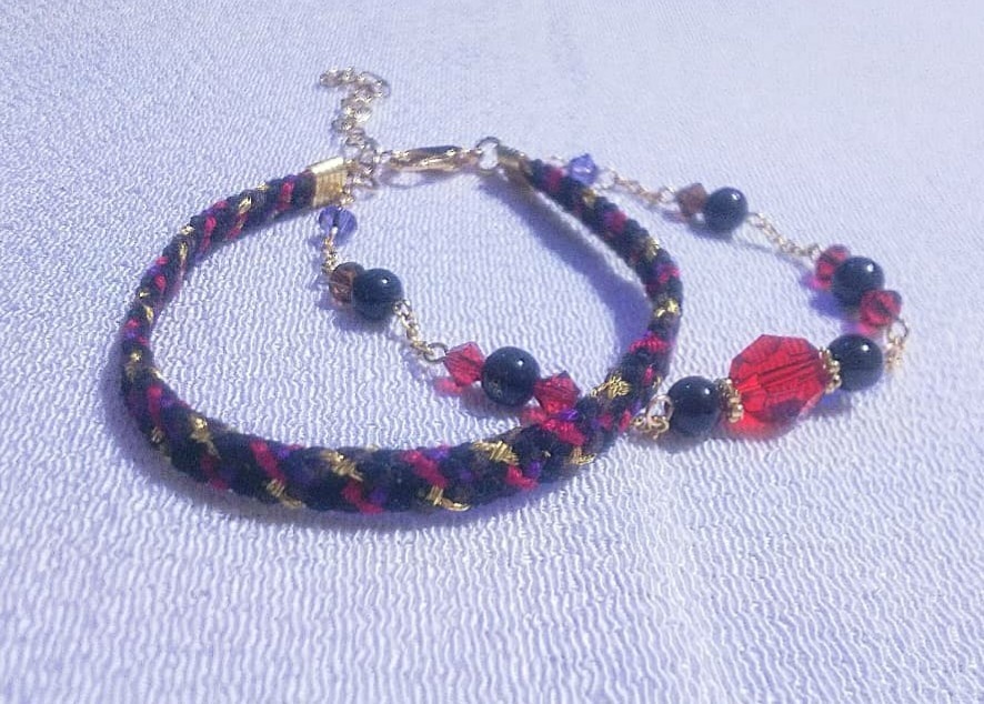 2連組紐ブレスレット