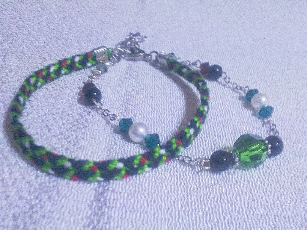 2連組紐ブレスレット