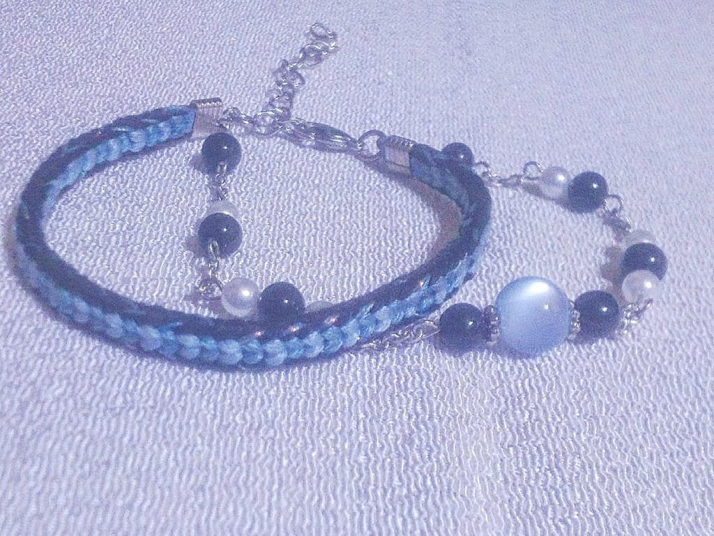 2連組紐ブレスレット