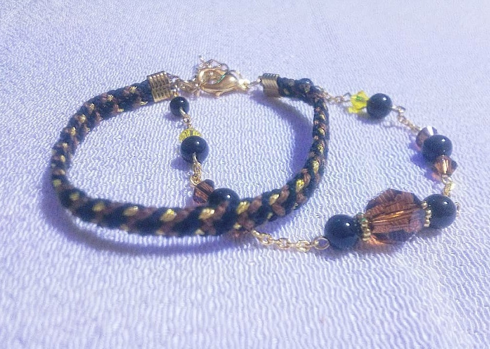 2連組紐ブレスレット