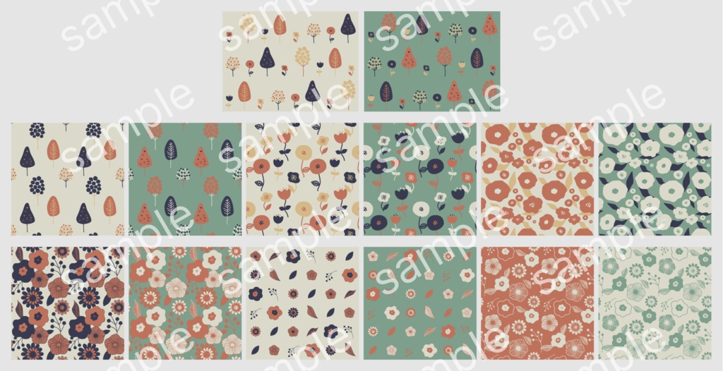 北欧風素材set 全27点