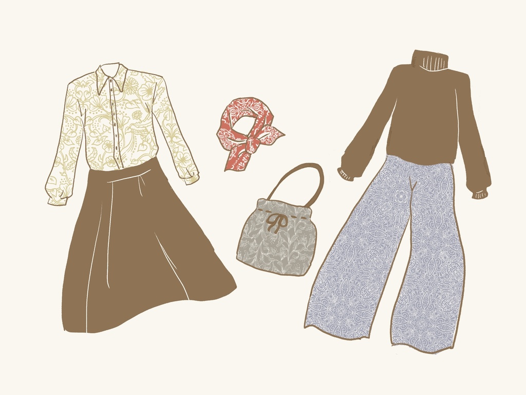 アンティーク風パターンブラシ14種(procreate用)