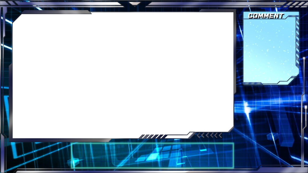 SF風配信オーバーレイ(PSO2NGS想定)