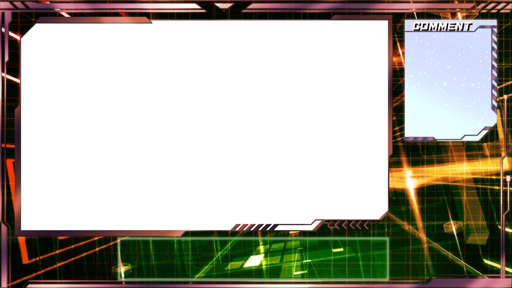 SF風配信オーバーレイ(PSO2NGS想定)