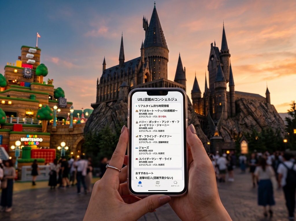 【約5分で簡単設定】USJ専属AIコンシェルジュ構築キット