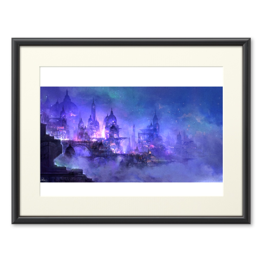 【複製原画】幻想歌舞伎町Ⅰ