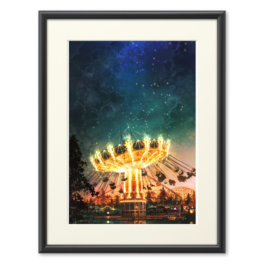 【複製原画】大人になって忘れてしまう儚い物