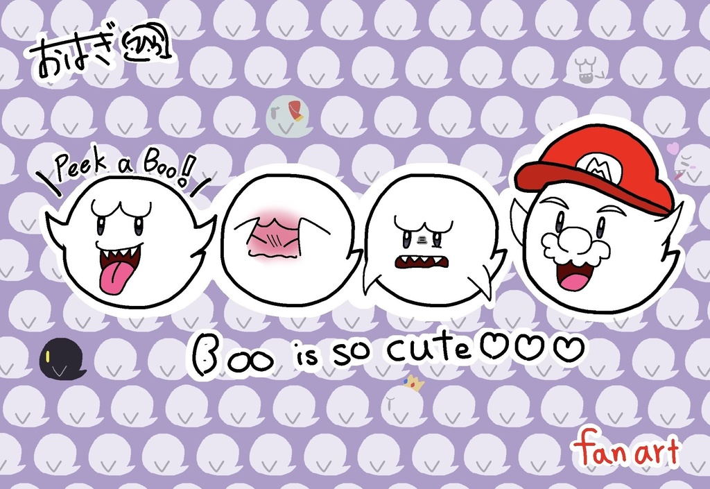 『Boo is so cute♡♡♡』(テレサ)