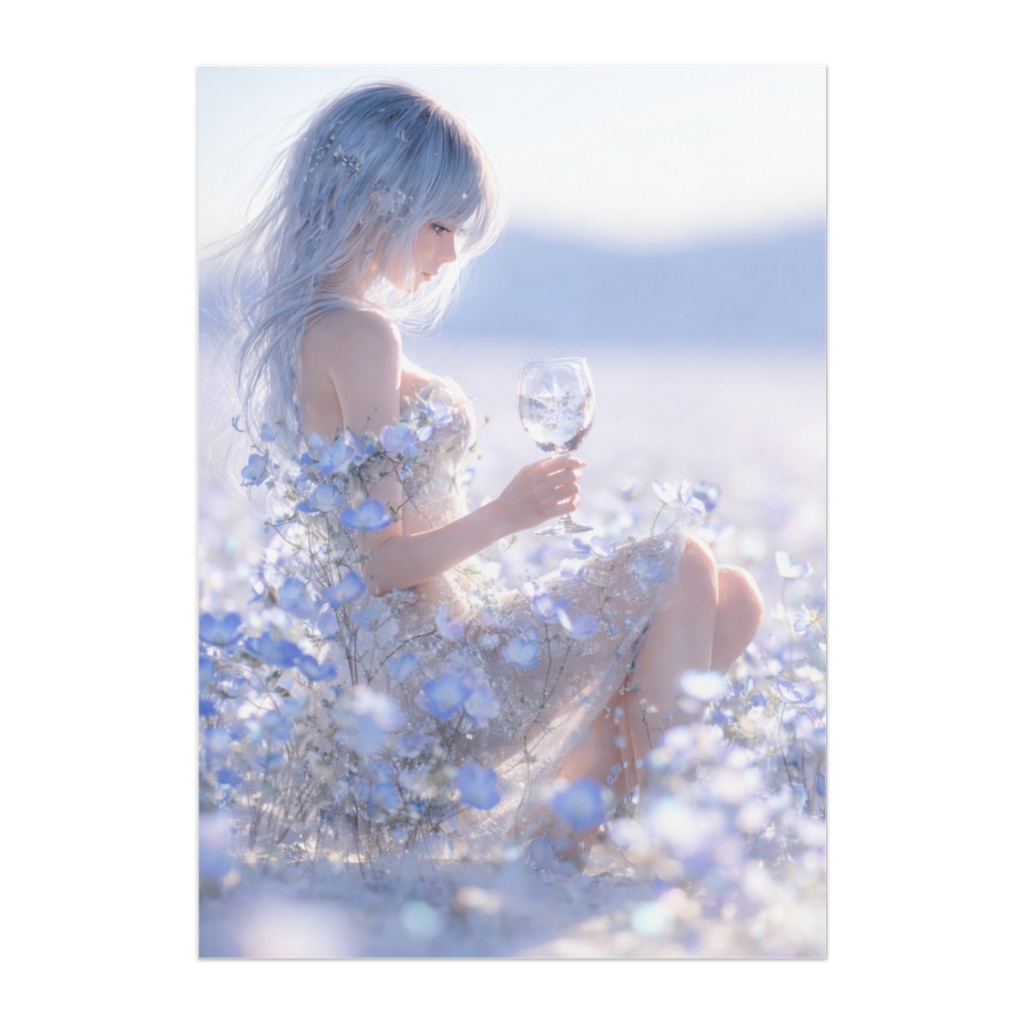 ネモフィラの妖精