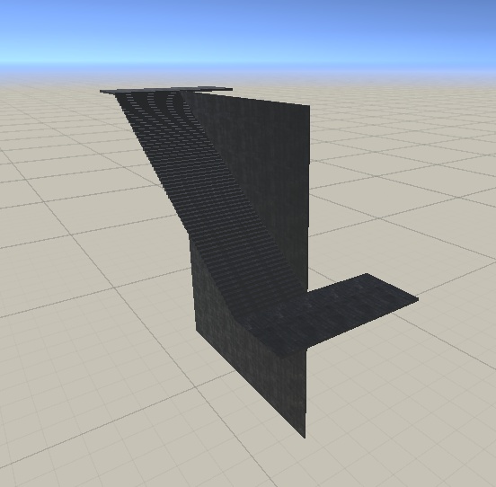 コンクリートの階段