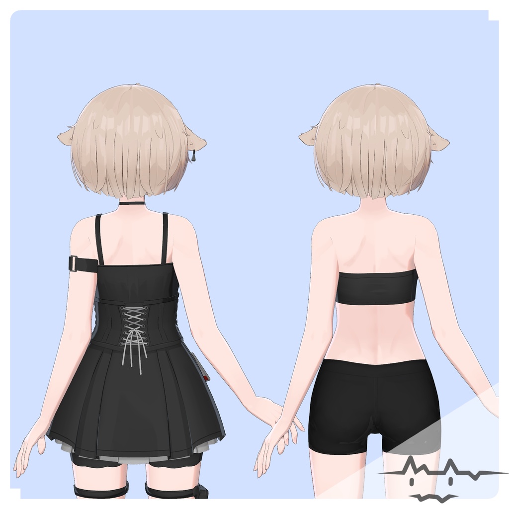 Misha 【オリジナル3Dアバター】VRC/VRM/Warudo