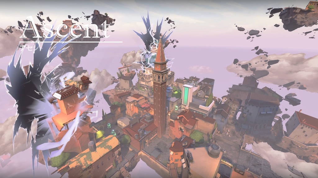 Valorant アセント俯瞰視点映像