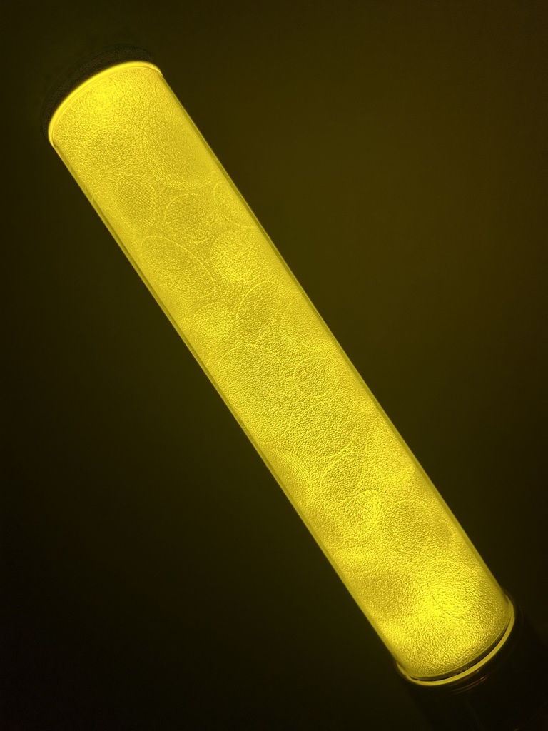 〈ドロップ柄〉ペンライト キラキラフィルム 2本分セット