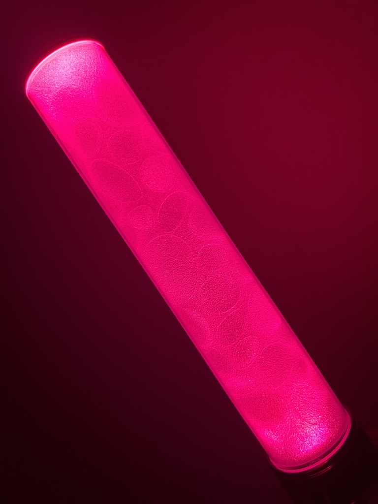 〈ドロップ柄〉ペンライト キラキラフィルム 2本分セット