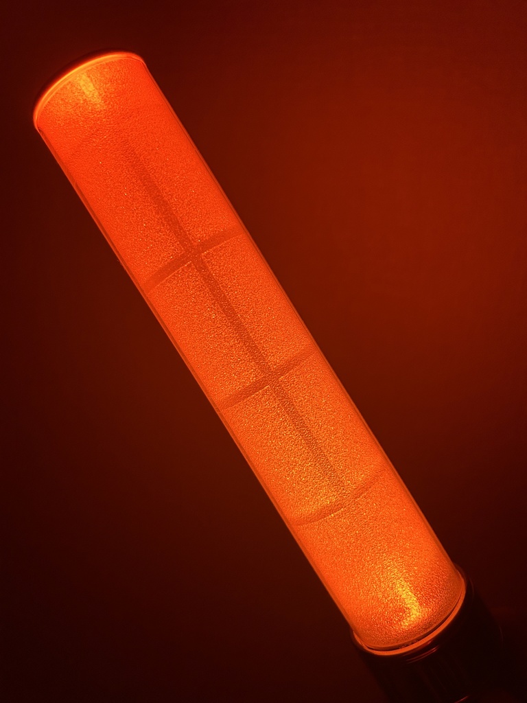 〈スクエア柄〉ペンライト キラキラフィルム 2本分セット