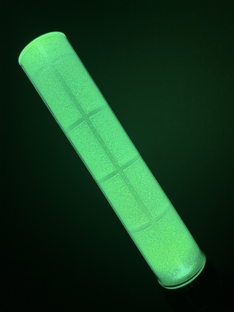 〈スクエア柄〉ペンライト キラキラフィルム 2本分セット