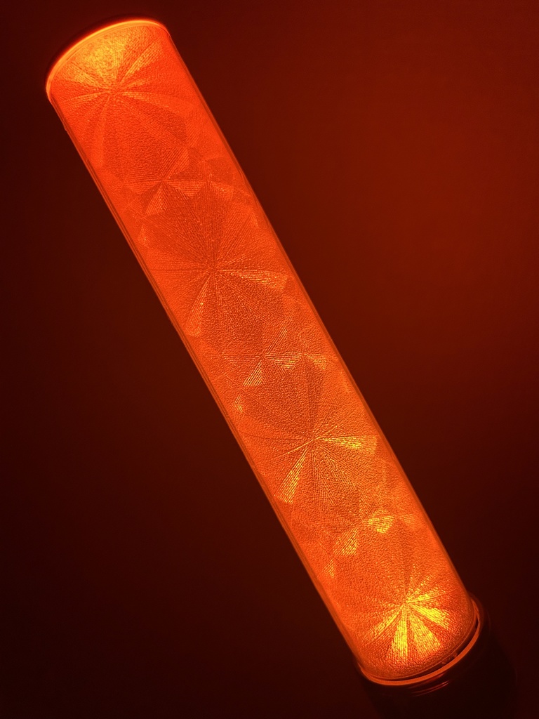 〈キリコ柄〉ペンライト キラキラフィルム 2本分セット