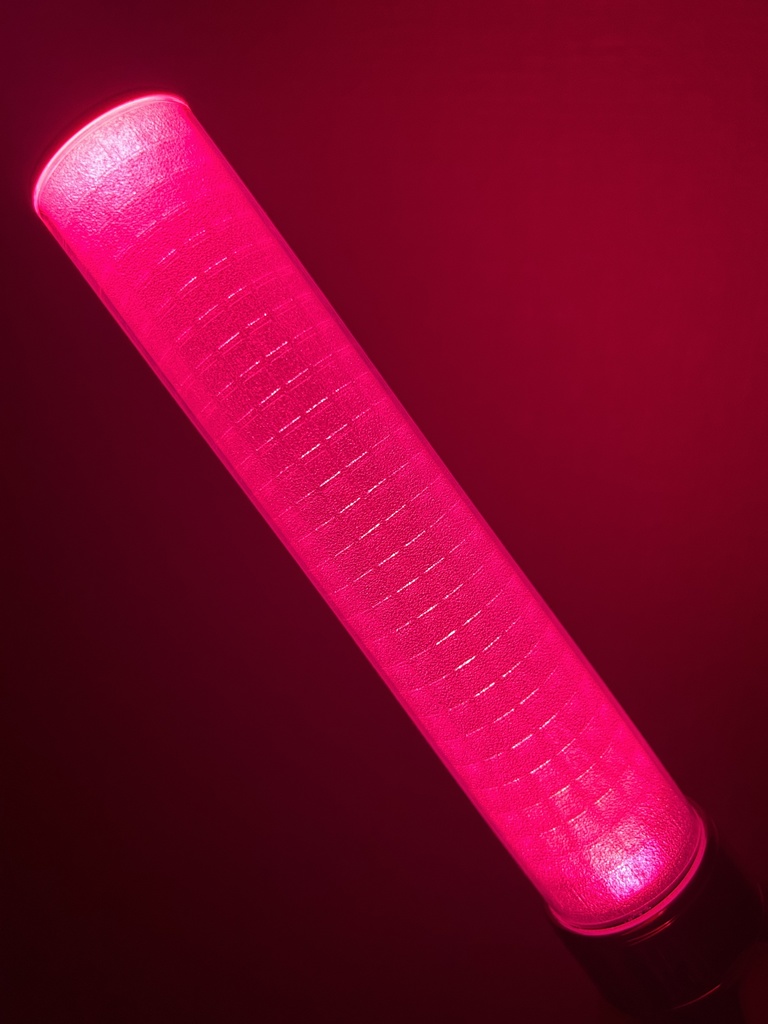 〈モザイク柄〉ペンライト キラキラフィルム 2本分セット