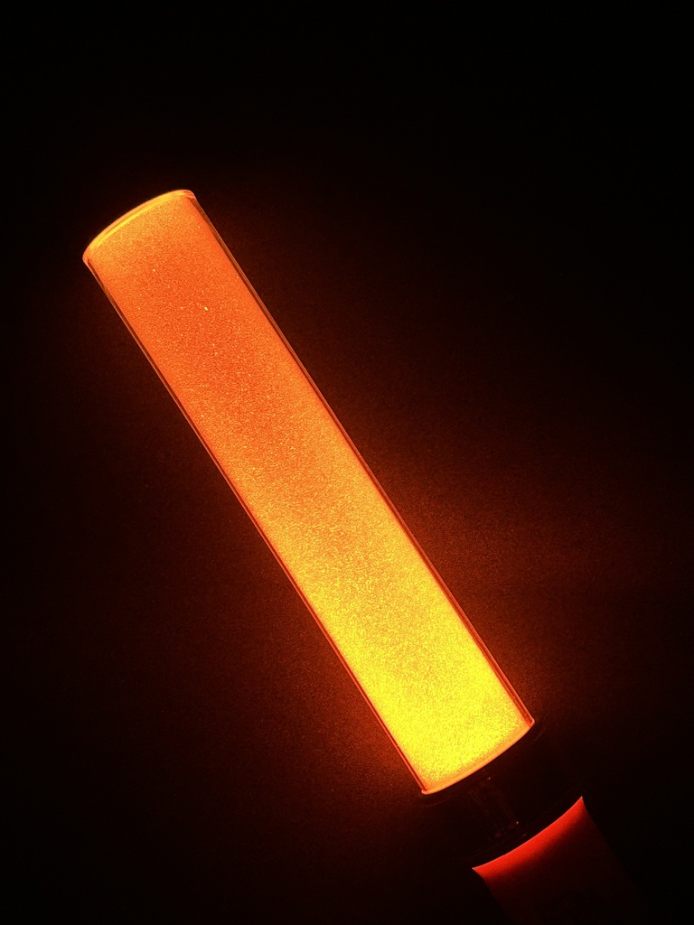 〈キラキラ光るぞ!〉ラメ発光ペンライトキラキラフィルム