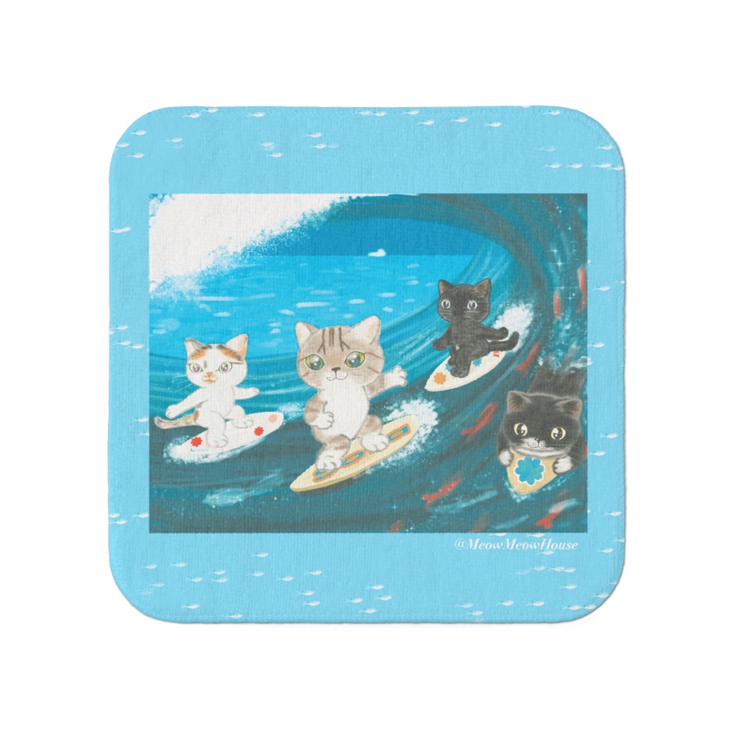 Surfing Cats