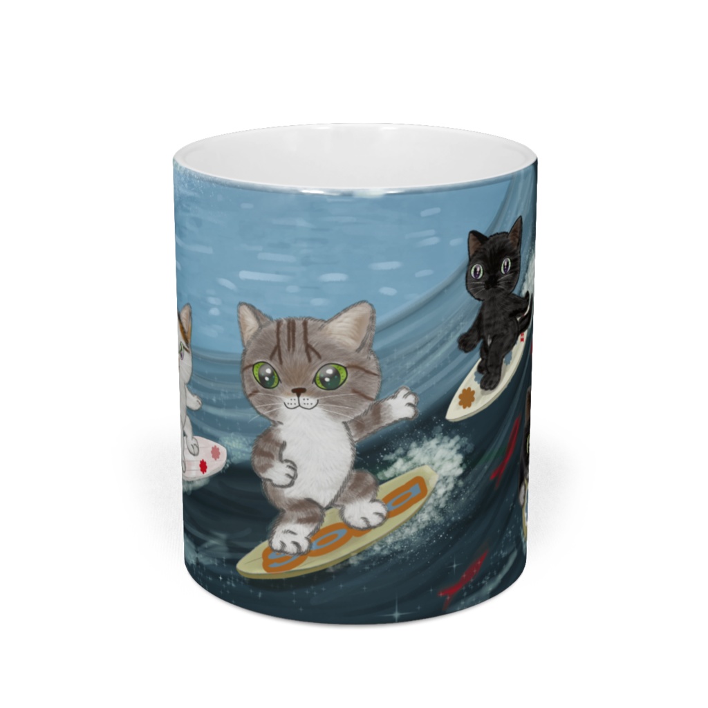 Surfing Cats