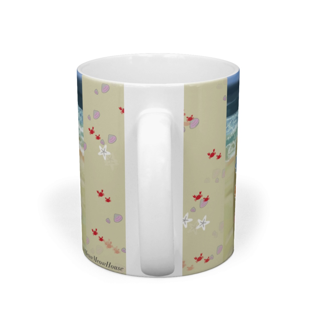 Surfing Cats on the beach