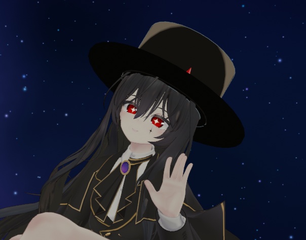 マジシャンみたいな帽子