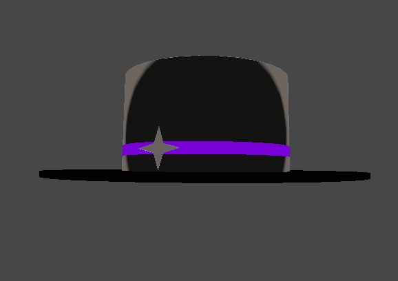 マジシャンみたいな帽子