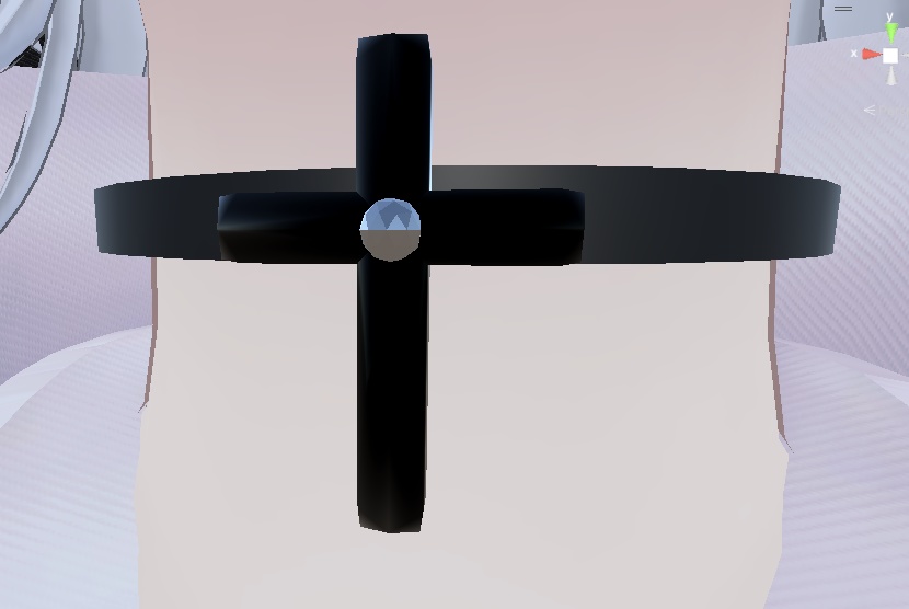 十字架のチョーカー