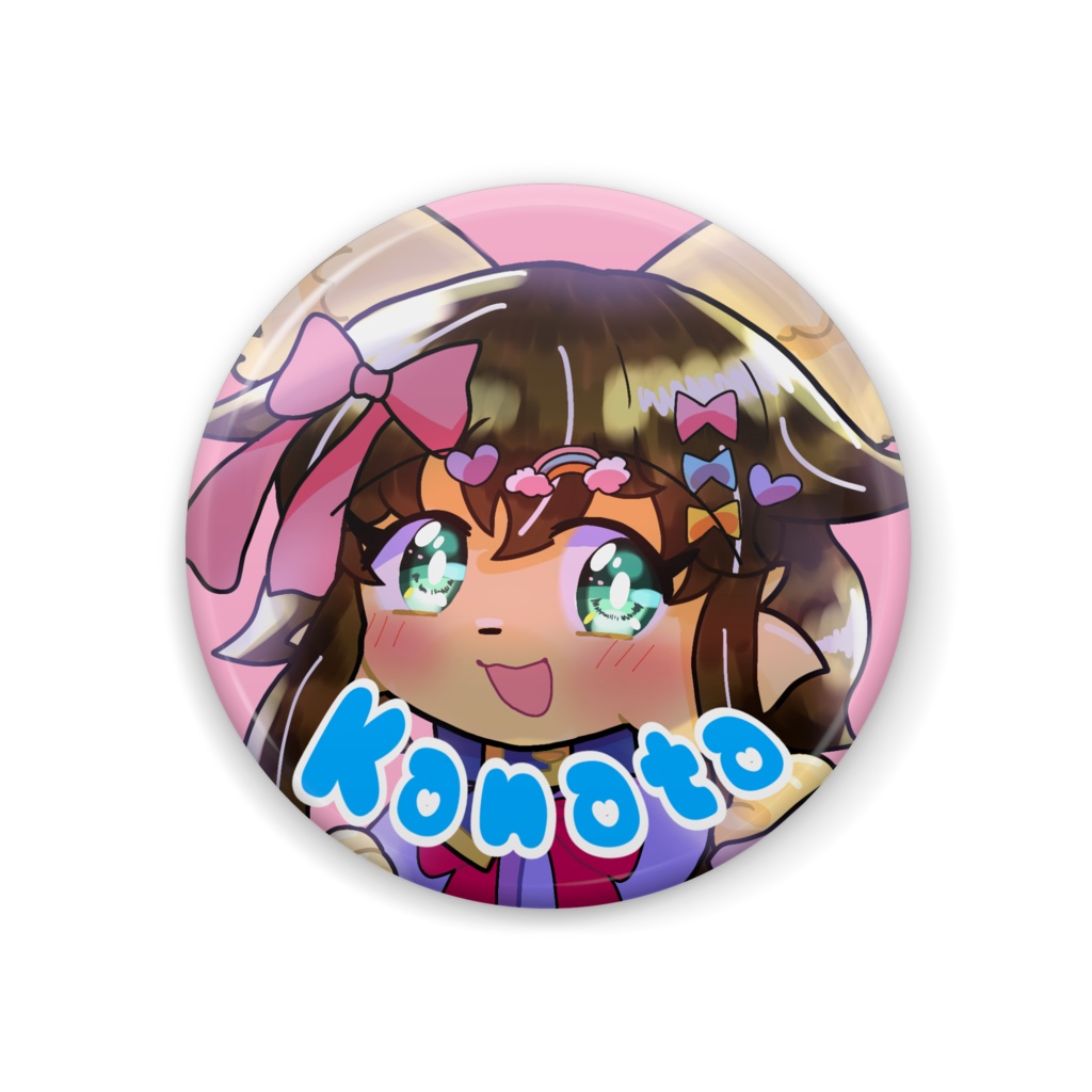 カナタちゃん 缶バッジ