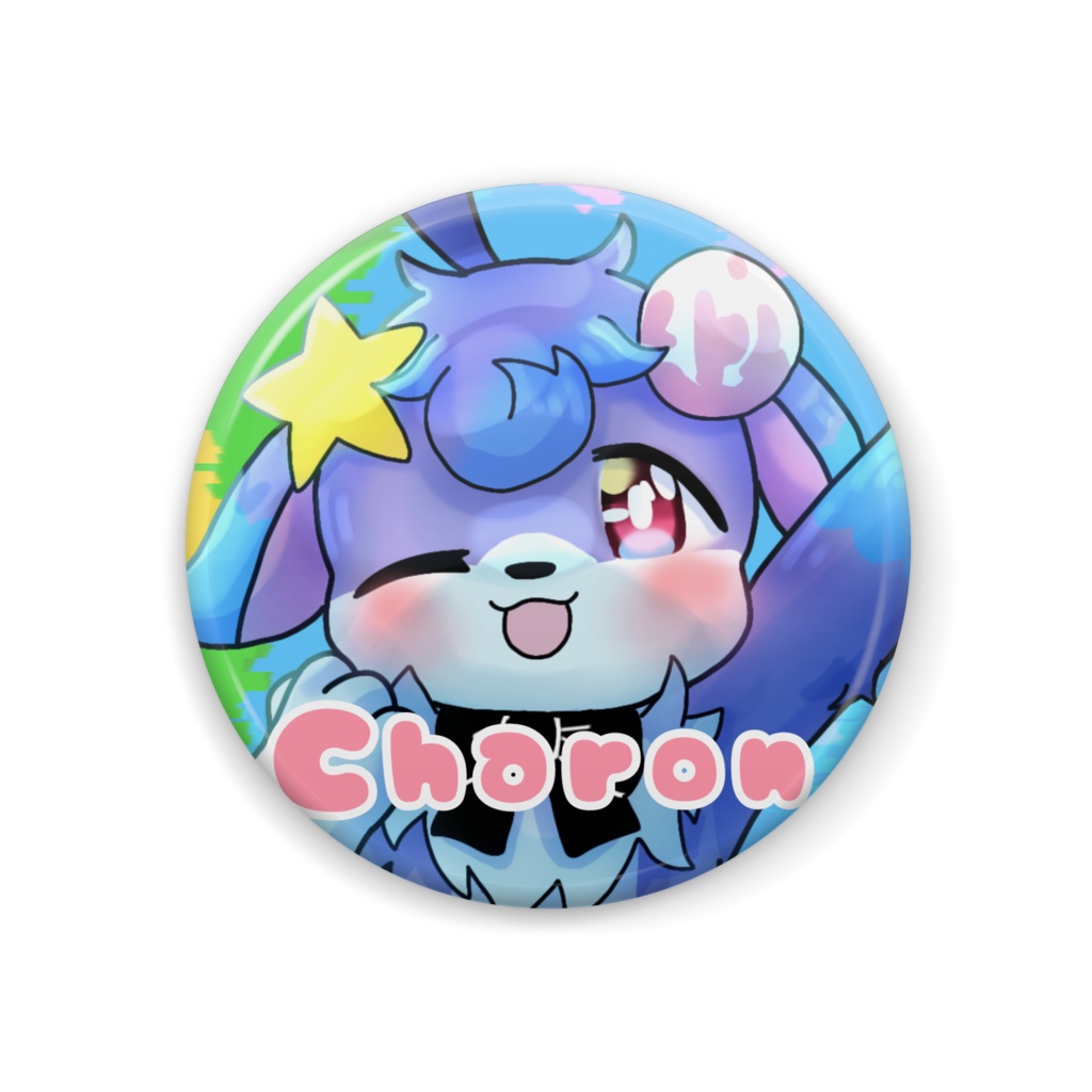 咲間 かろん 缶バッジ