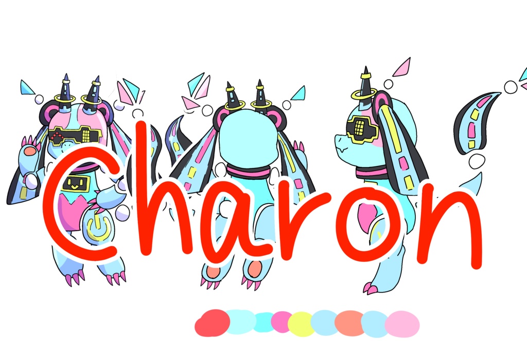 ロボット ドラゴン ケモノ キャラデザ キャラクターデザイン 販売