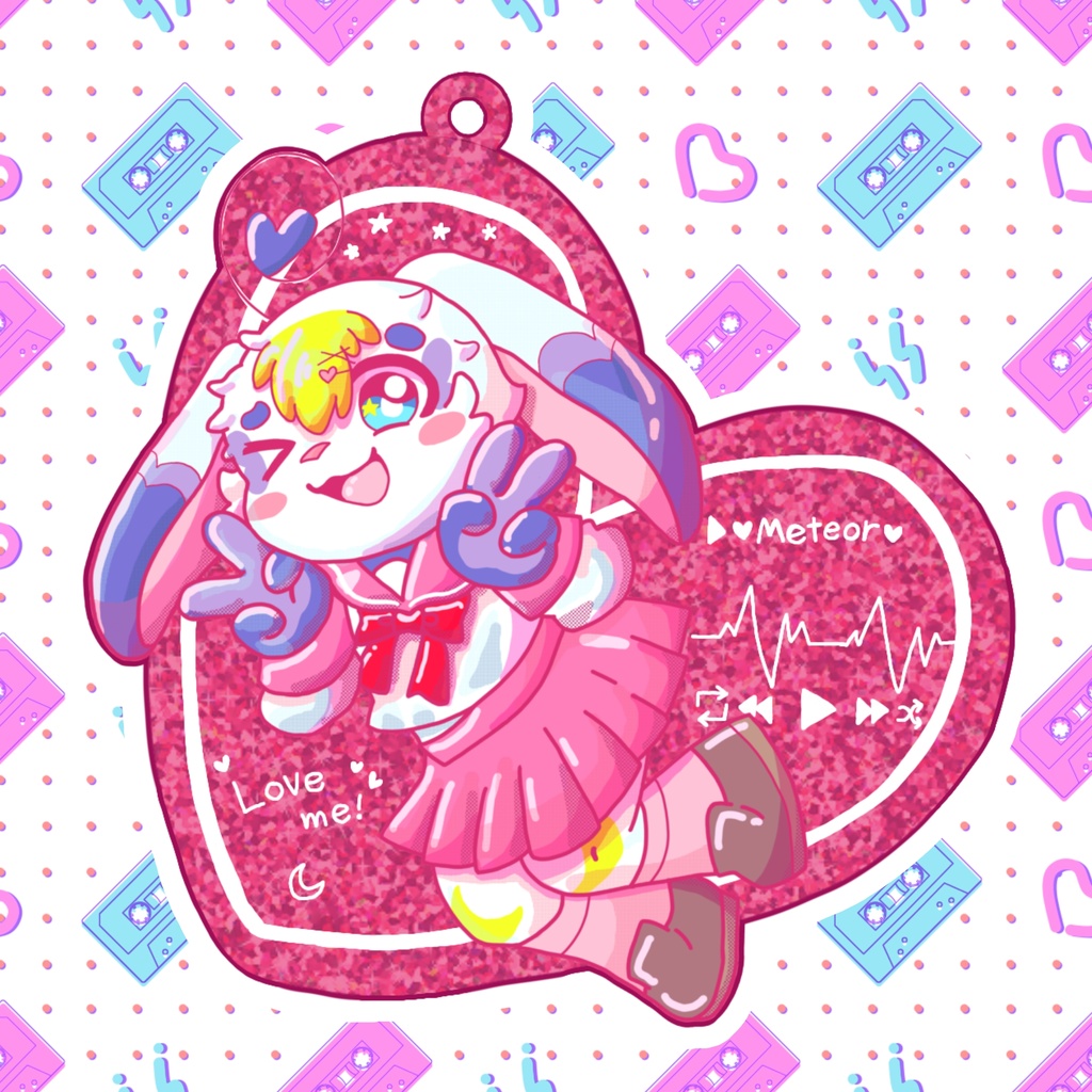 ミーティア💗らめらめアクリルキーホルダー