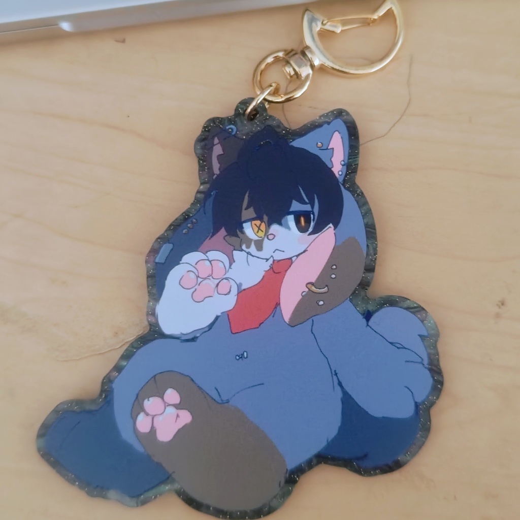 代理ちゃん(カラネ)のアクリルキーホルダー