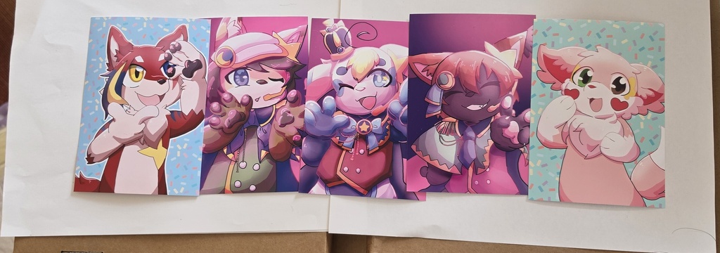 ルナメテオ ブロマイド L判写真 イラスト版