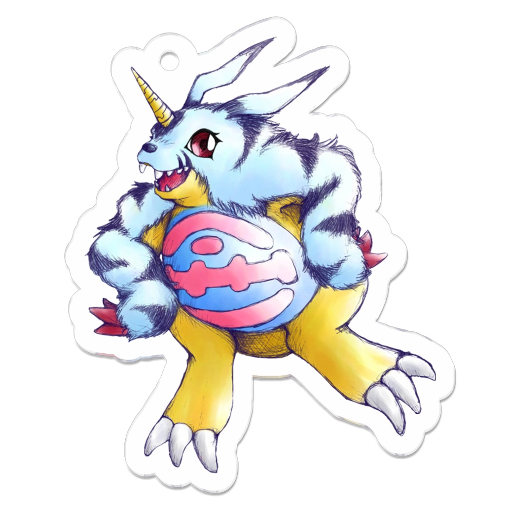 ガブモン アクリルキーホルダー