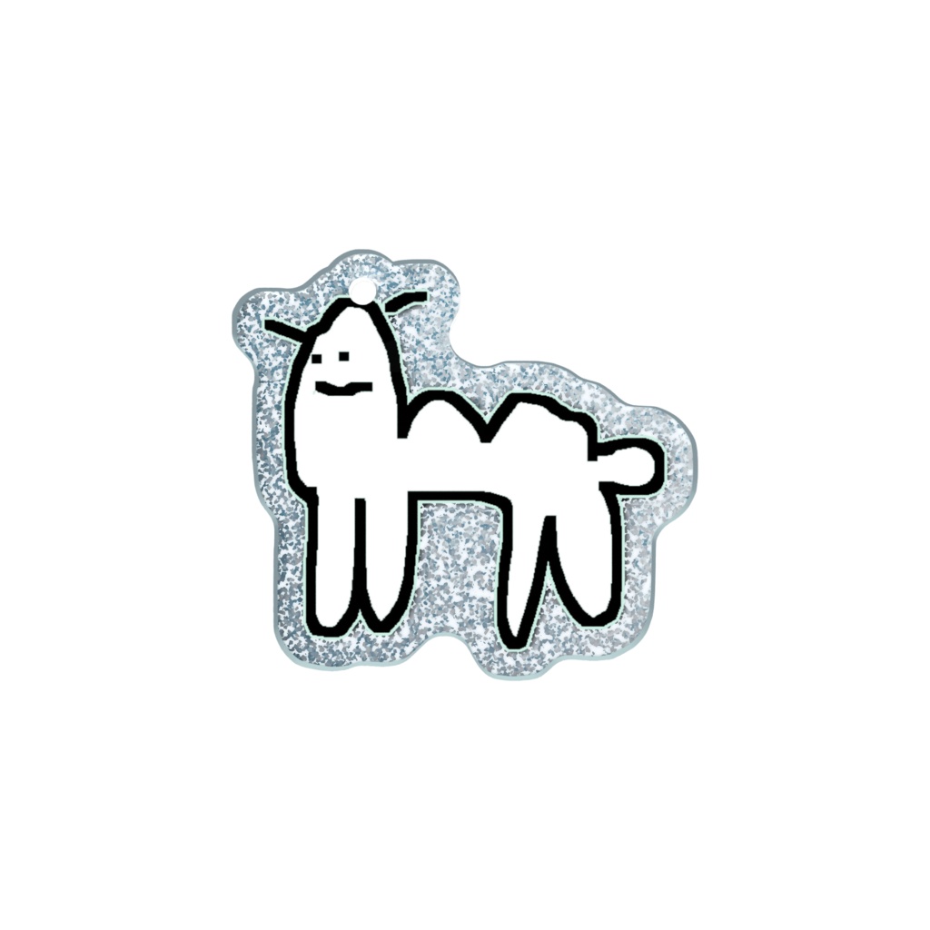 ラメラメらくだアクキー