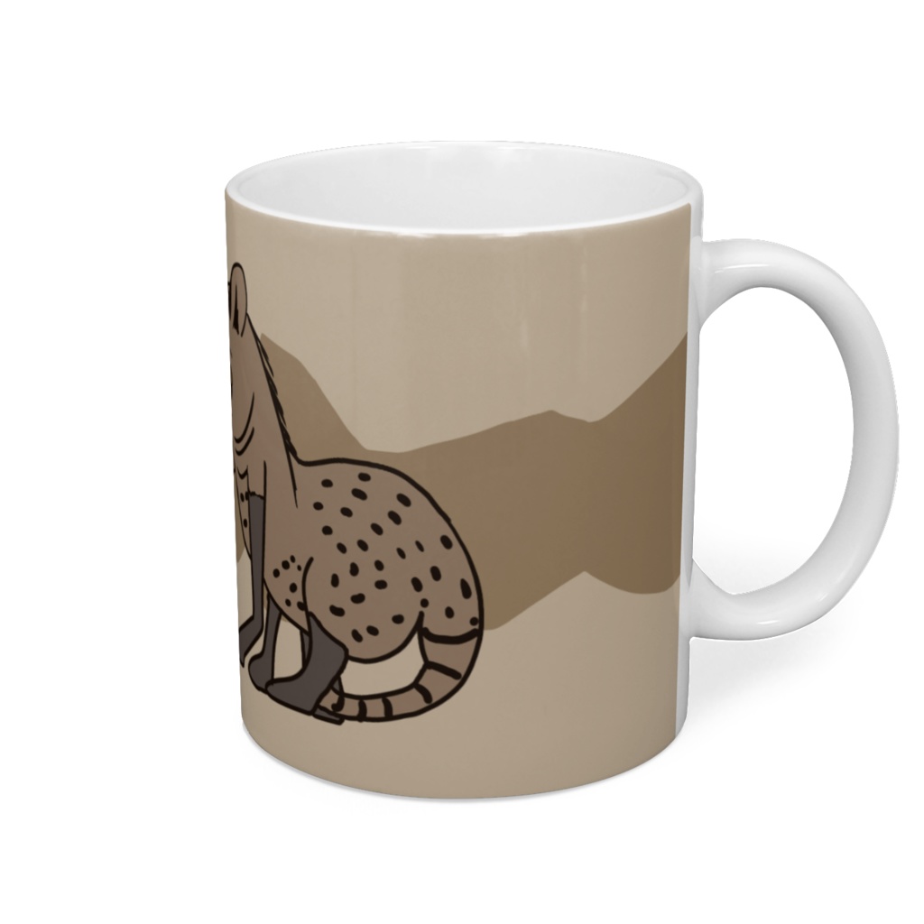 ジャコウネコマグカップ