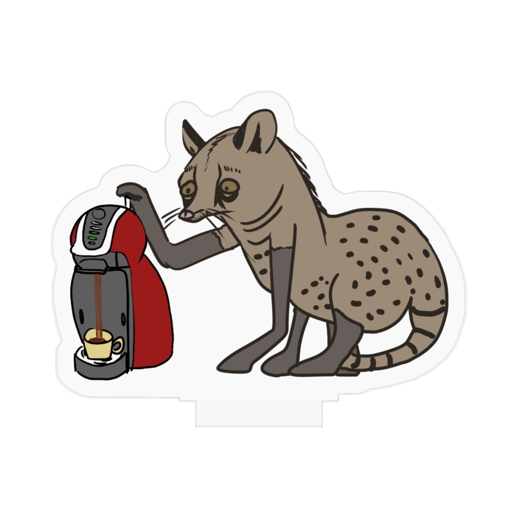 ジャコウネコアクリルフィギュア