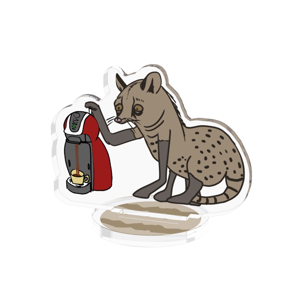 ジャコウネコアクリルフィギュア