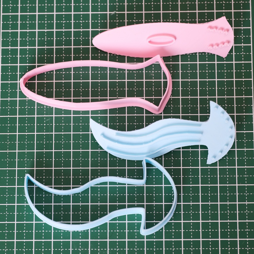 【クッキーを作ろう!!】プラナリアたちのクッキー型