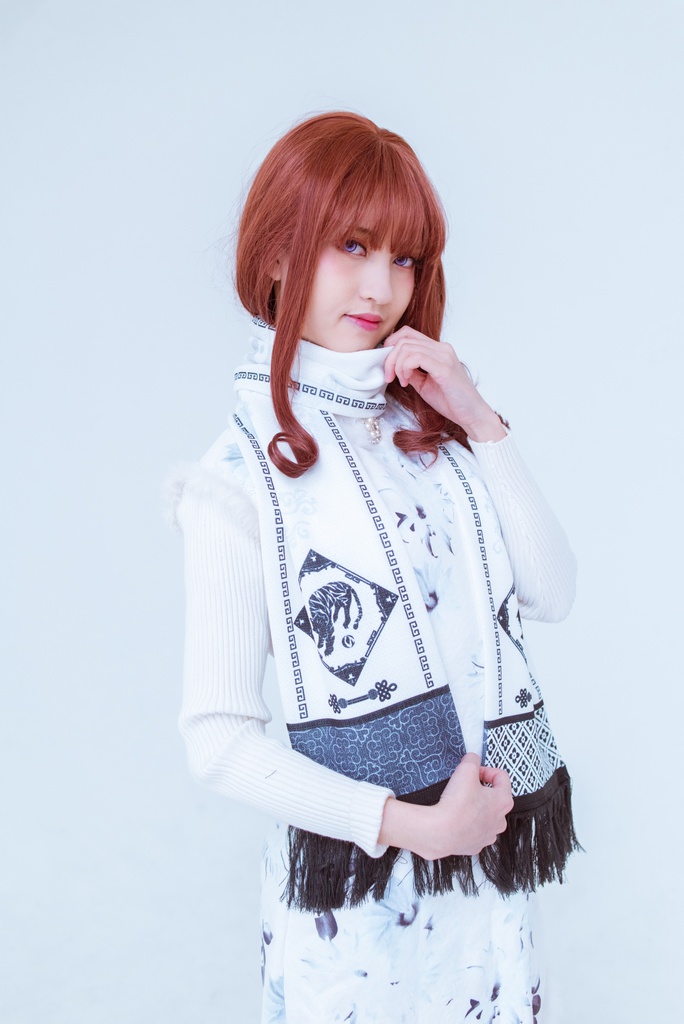 陰陽・四神獣 太古の守り マフラー Scarf of the 4 Mythological Creatures