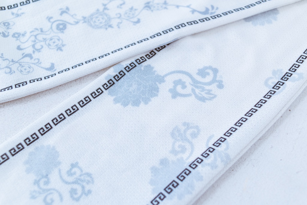 陰陽・四神獣 太古の守り マフラー Scarf of the 4 Mythological Creatures