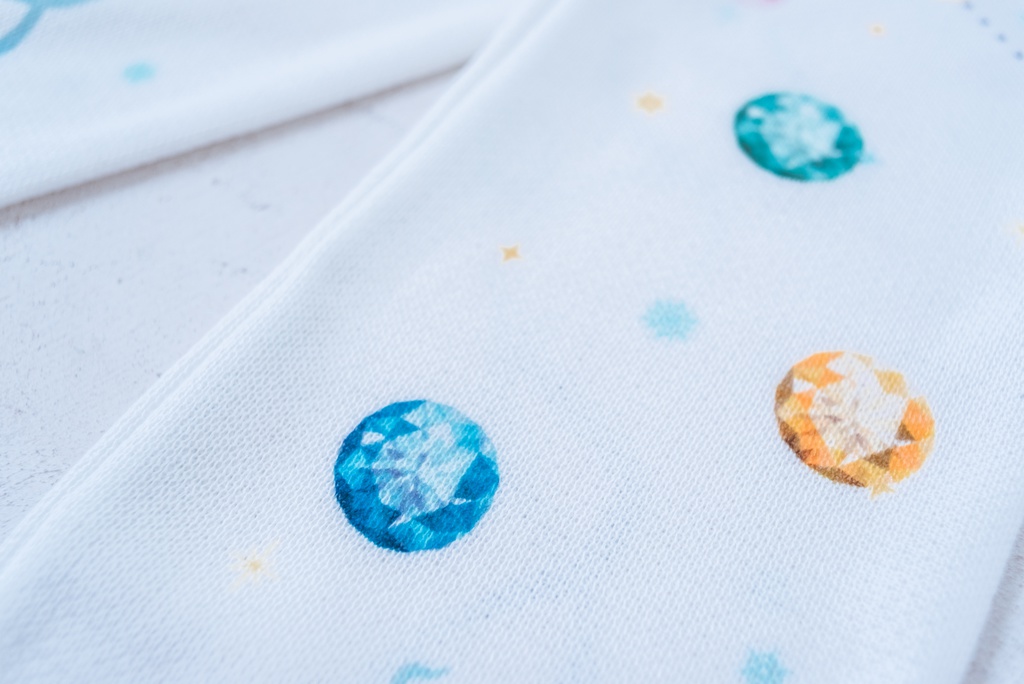 スケート・ジュエル・メモリーマフラー Jeweled Skates Scarf