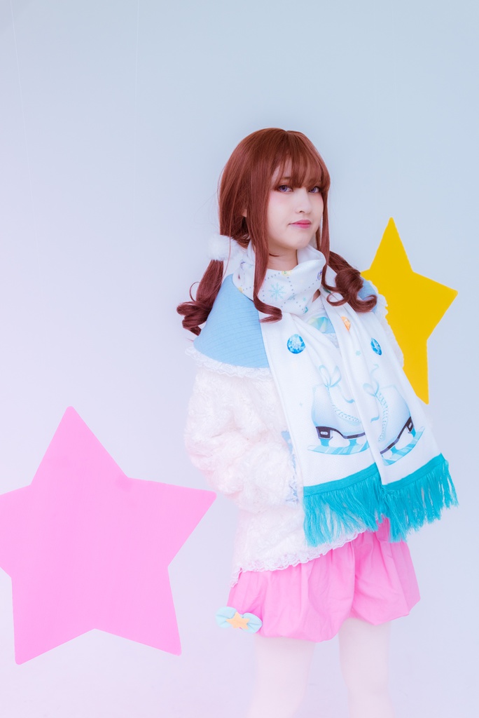 スケート・ジュエル・メモリーマフラー Jeweled Skates Scarf